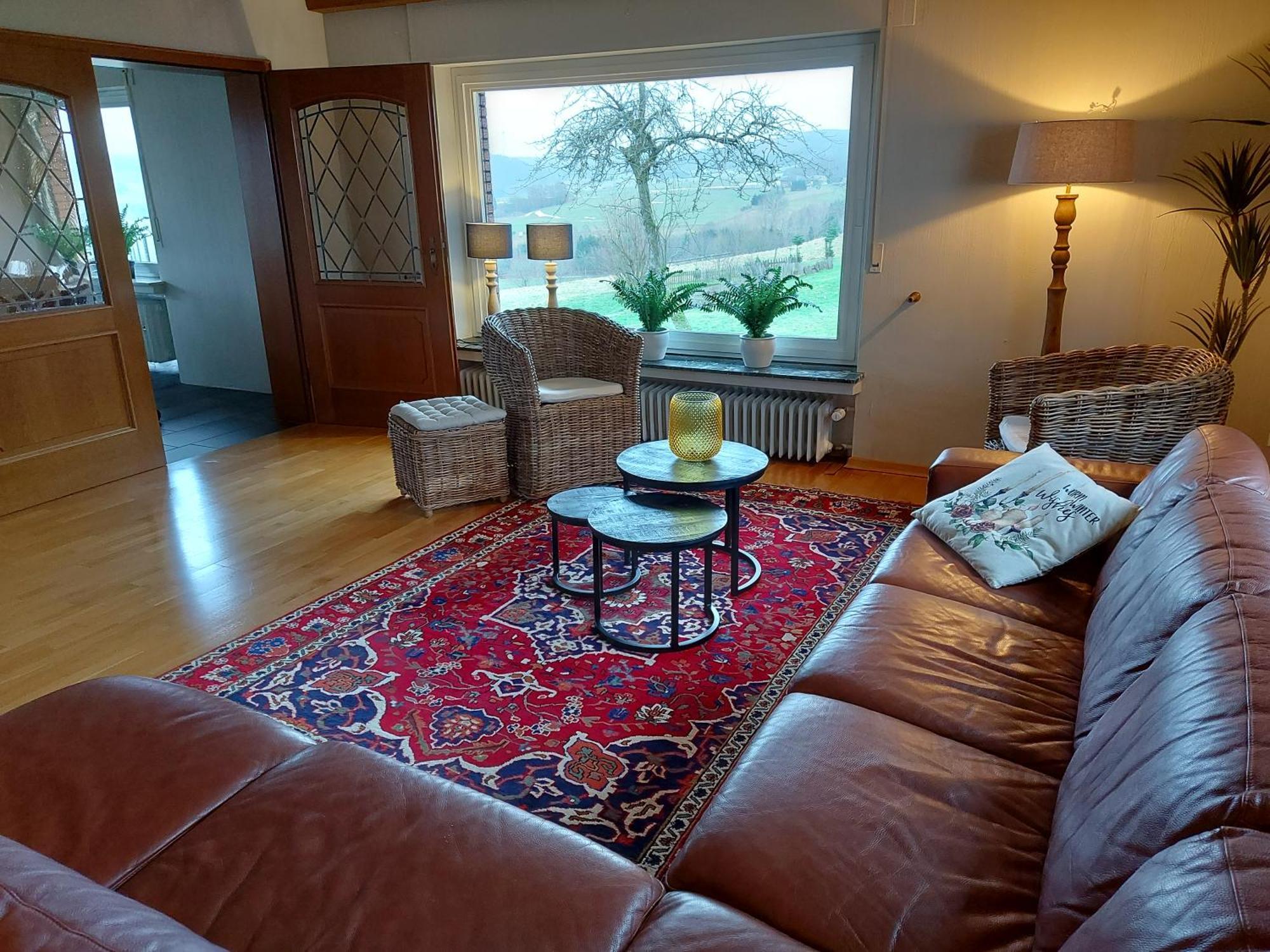 Ferienhaus Hescheld With Private Jacuzzi Hellenthal Kültér fotó